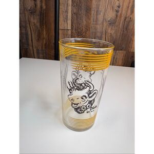 Vintage Elsie the Cow Glass